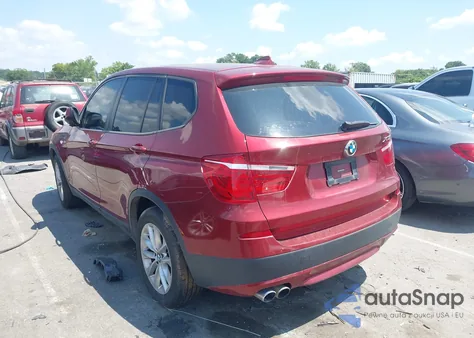 2014 BMW X3 xDrive28I from USA, damaged, VIN 5UXWX9C57E0D18661